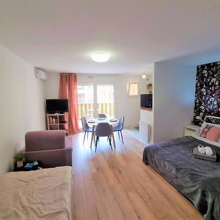 Studio Nice, Avenue Des Fleurs, Climatise Apartman Kültér fotó
