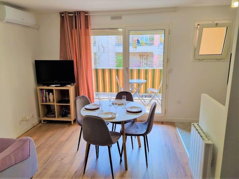 Studio Nice, Avenue Des Fleurs, Climatise Apartman Kültér fotó